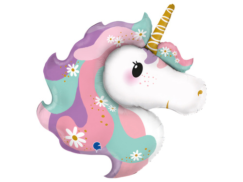 Balon folie Unicorn - 74x82 cm - 1 buc