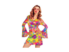 Ținută hippie din anii 1960. - pace și iubire