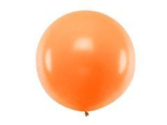 Balon gigant cu diametrul de 1 m - portocaliu pastel.