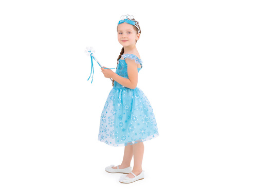 Costum de prințesă de iarnă - 1 buc.