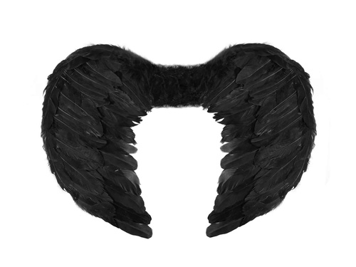 Aripi de înger negre - 54 x 37 cm - 1 buc.