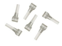 Fluier de trompetă desfășurat argint - 6 buc.