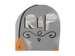 Șervețele Tombstone - 24 cm - 16 buc.