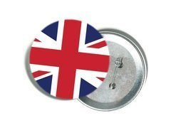 Broșă cu steagul Regatului Unit - 1 buc.