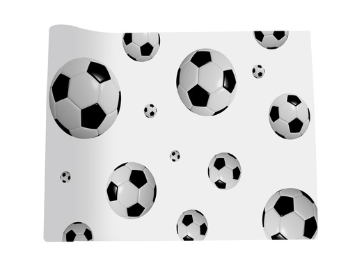 Bandă de fotbal pentru ziua de naștere - 5 m - 1 buc.