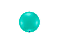 Balon rotund turcoaz din folie - 30" - 1 buc.