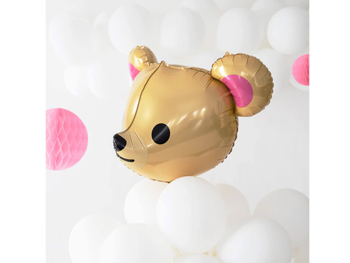 Balon folie ursuleț 3D - 59 x 58 cm - 1 buc.