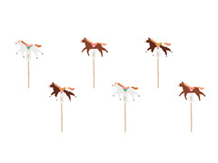 Cupcake pickers Ponei - 6 buc.