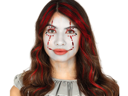 Autocolante autoadezive cu față de clovn