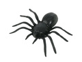 Set de 4 păianjeni din plastic - 10 cm