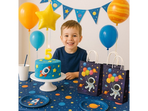 Pungi cadou pentru ziua de naștere Cosmos - 4 buc.