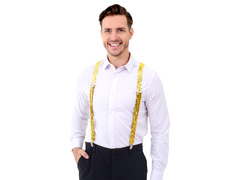 Bretele cu paiete - aurii - 1 buc.