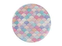 Farfurii aniversare Sirena - 18 cm - 6 buc.