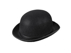 Pălărie bowler neagră - 1 buc.
