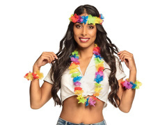 Set - Set curcubeu hawaiian - 3 piese