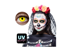 Lentile de contact Yellow UV Flash - 1 lună