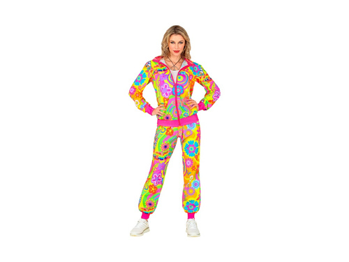 Costum de petrecere - neon "Departed love" pentru Hippie (trening)