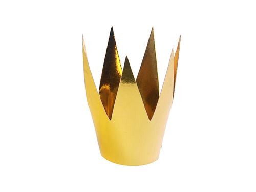 Coroana reginei petrecerii - aur - 3 buc.