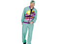 Costum de trening disco turcoaz - 1 buc.