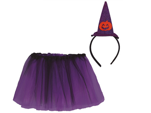 Costum de vrăjitoare pentru fete - 1 buc.