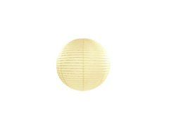 Felinar cu bile crem - 20 cm - 1 buc.