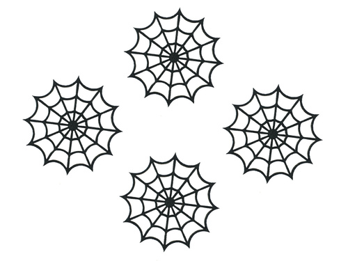 Suport de cană - Cobweb - 10 cm - 4 buc.