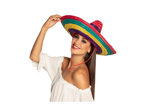 Sombrero Puebla multicolor