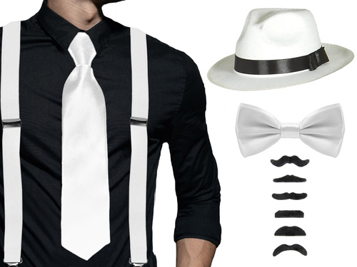 Set gangster alb - 1 set.