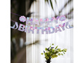 Happy Birthday Mermaid banner - 500 cm - 1 buc.