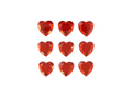 Stickere Ruby Hearts Valentine's Day - 9 buc.