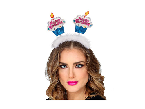 Bentiță cu blană - ziua de naștere cupcakes