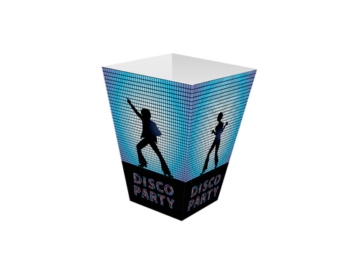 Cutii popcorn Disco - 6 buc.