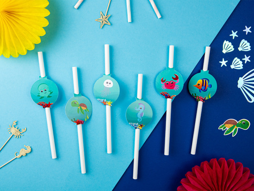 Paie pentru ziua de naștere Underwater World - 6 buc.