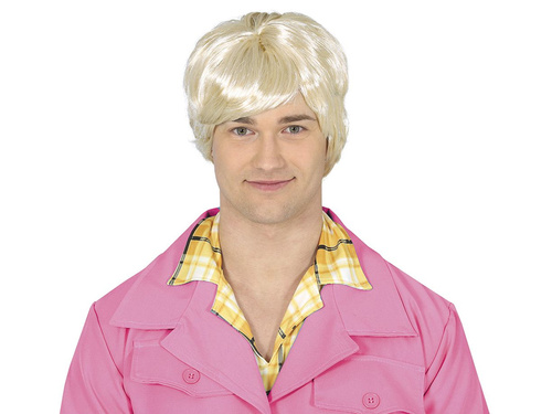 Peruca blonda pentru barbati - 1 buc.