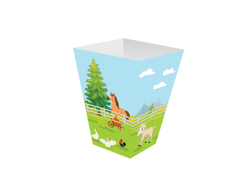 Cutii de popcorn agricole - 6 buc.