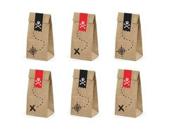 Pungi de bomboane Pirates - 6pcs.