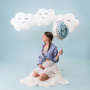 Balon de folie Cloud dormit - 62 x 45 cm - 1 buc.