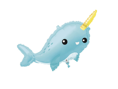 Balon folie Narwhal - 94 cm - 1 buc.