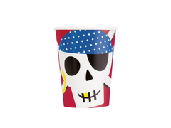 Cupe aniversare Pirates - 266 ml - 8 buc.