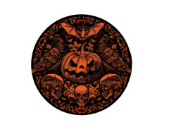 Farfurii pentru casa bântuită de Halloween - 23 cm - 6 buc.