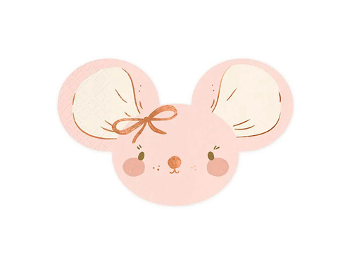 Șervețele aniversare Mouse - 16 x 10 cm - 20 buc.