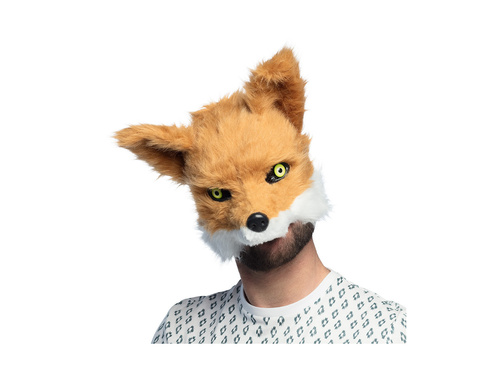 Mască de pluș Fox
