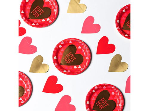 Ghirlandă de hârtie Inimi - 200 cm - 1 buc.