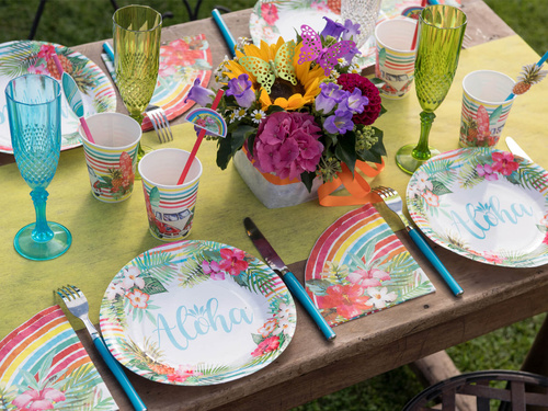 Aloha Hawaiian cups - 270 ml - 10 buc.