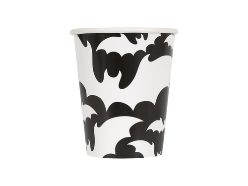 Cupe Halloween Bats - 266 ml - 8 buc.