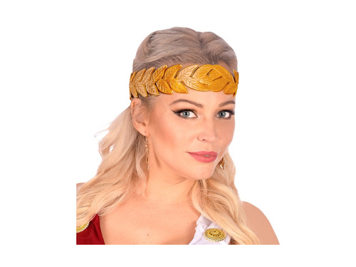 Bandă de aur cu frunze de laur