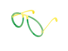 Ochelari luminoși - lumină chimică - mix de culori - 1 buc.