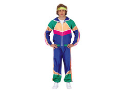 Costum Disco Dres albastru pentru bărbați