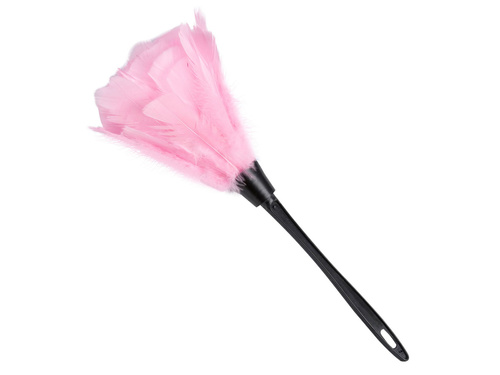 Mătură de menajeră roz - 1 buc.