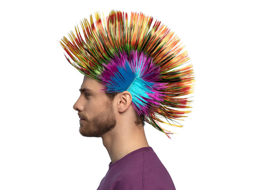 Peruca Punk colorată - 1 buc.